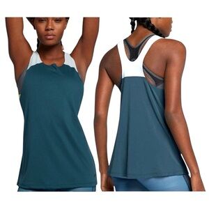 Nike | Breathe Dry Women's Dri-FIT Training Tank Top in Space Blue Size Small